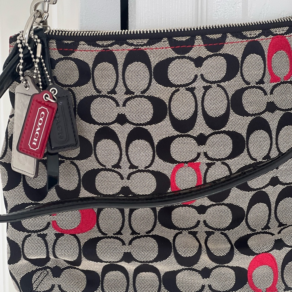 Beautiful coach bag.